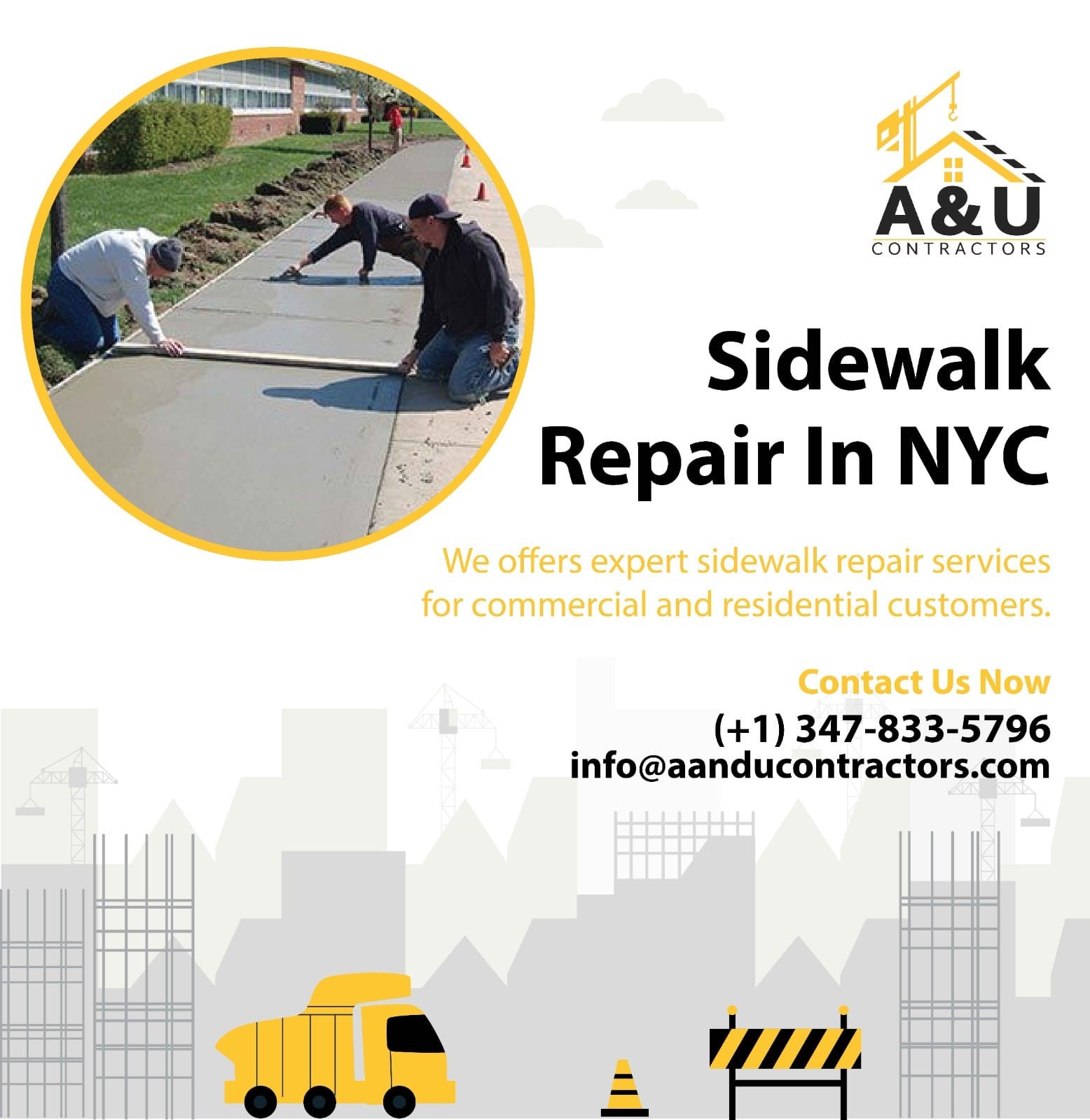 concrete sidewalk repair, sidewalk repair, sidewalk repair near me, concrete walkway staten island sidewalk pavers nyc